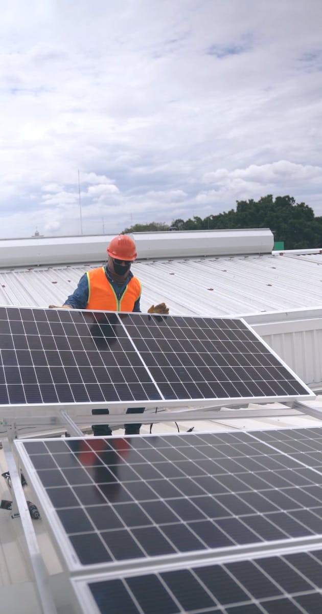 Instalação Solar Industrial